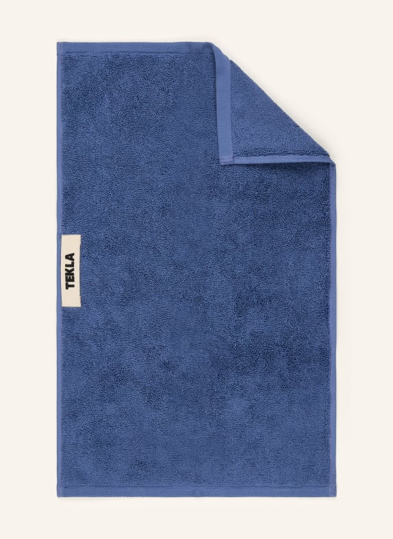 TEKLA ręcznik dla gości NIEBIESKI