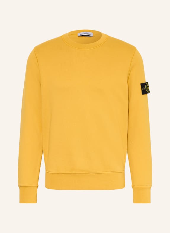 STONE ISLAND Sweatshirt DUNKELGELB
