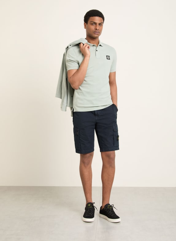 STONE ISLAND Piqué poloshirt LICHTGROEN