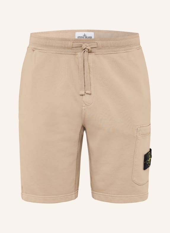 STONE ISLAND short de survêtement BEIGE