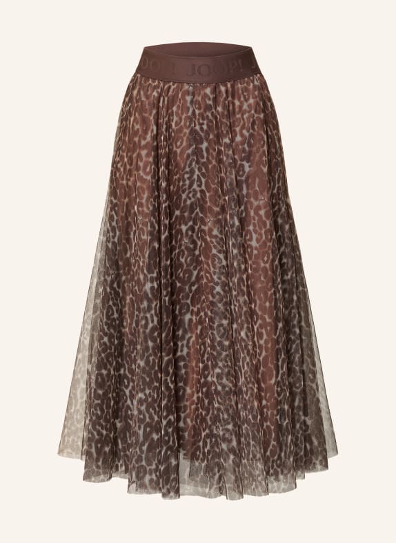 JOOP! Tulle skirt BROWN / LIGHT BROWN / DARK BROWN