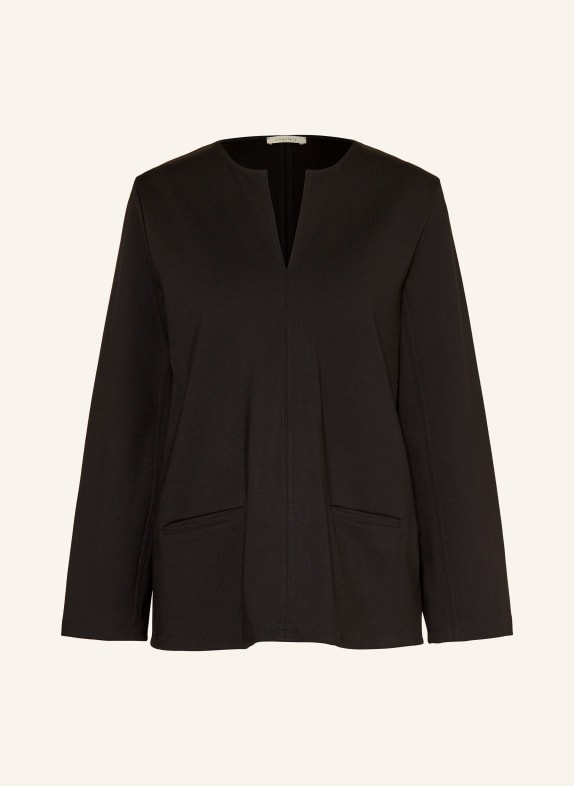 lilienfels Shirt blouse made of jersey BLACK