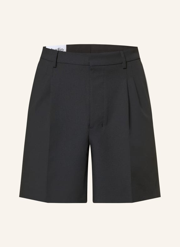 studio seidensticker Chino shorts relaxed fit BLACK