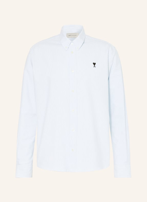 AMI PARIS Shirt classic fit LIGHT BLUE