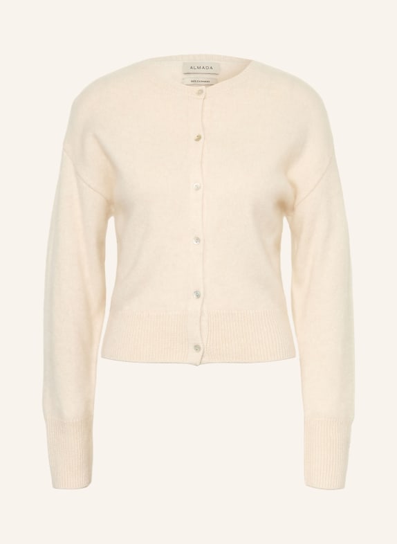 ALMADA LABEL COCO cashmere cardigan BEIGE