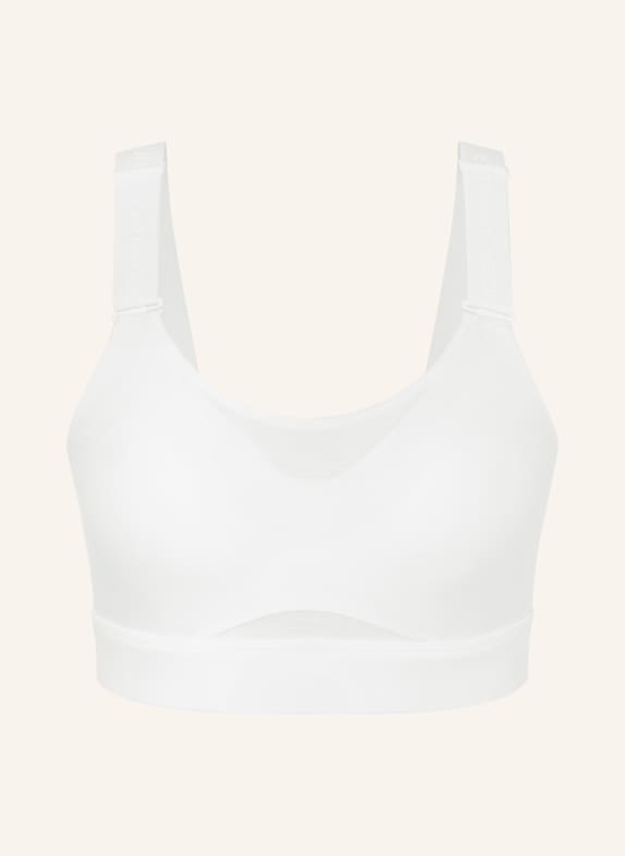 UNDER ARMOUR Sportovní podprsenka UA INFINITY HIGH 2.0 s mesh BÍLÁ