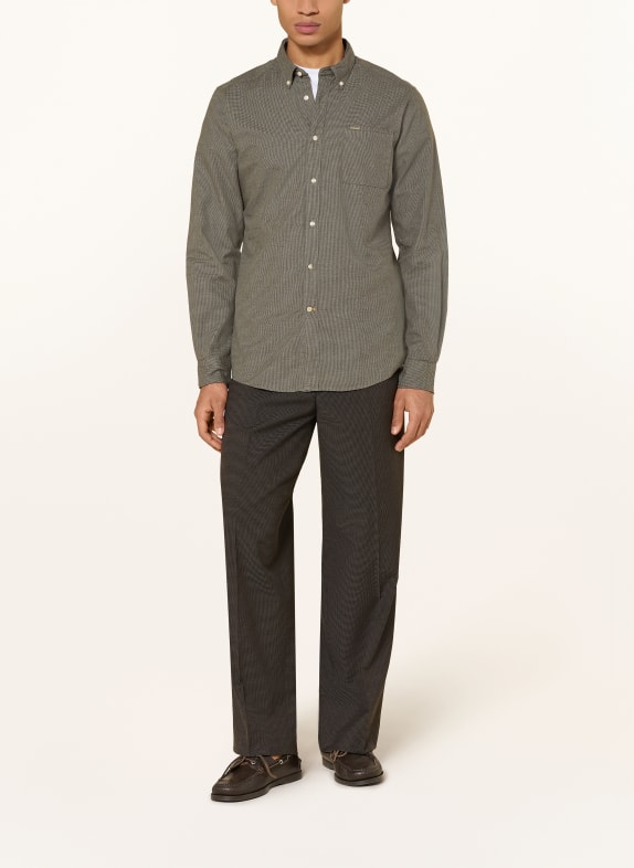 Barbour Overhemd HUNTLY Tailored Fit OLIJF / GRIJS