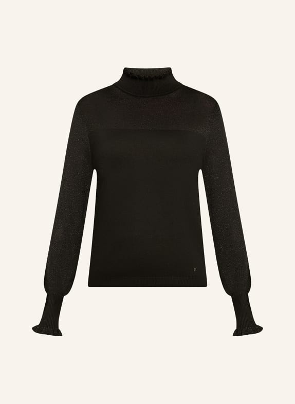 BETTY&CO Pullover mit Glitzergarn SCHWARZ