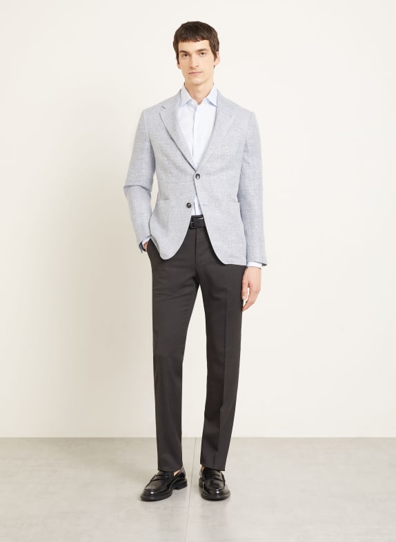 ZEGNA Slim fit broek DONKERGRIJS
