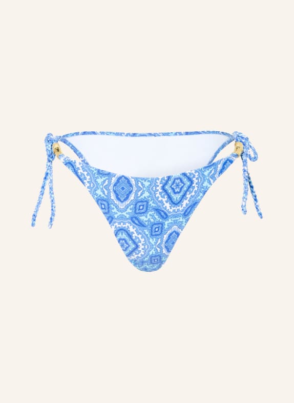 heidi klein Triangel-Bikini-Top MYKONOS BLAU / HELLBLAU / WEISS