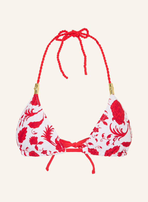 heidi klein Triangel-Bikini-Top EVIA zum Wenden ROT / WEISS