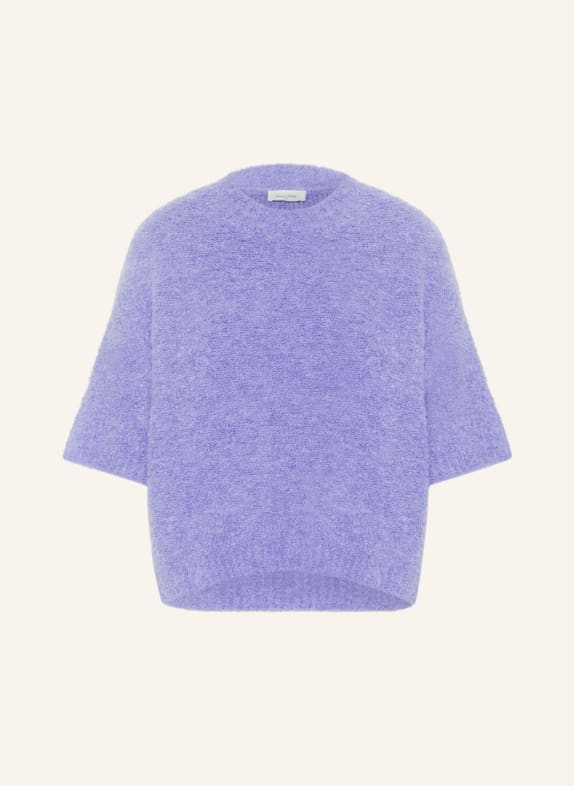 American Vintage ZOLLY sweater with 3/4 sleeves LIGHT PURPLE