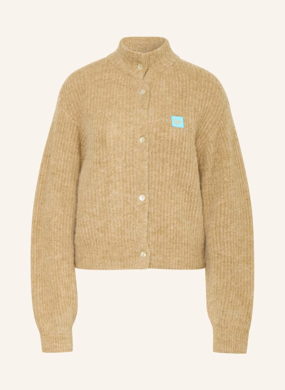 American Vintage Cardigan EAST with alpaca CAMEL