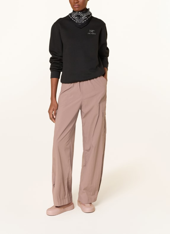 ARC'TERYX Sweatshirt EMBLEM CREW ZWART