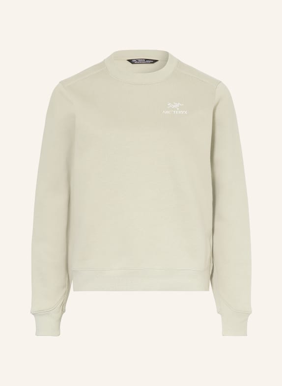 ARC'TERYX Sweatshirt EMBLEM CREW HELLGRÜN