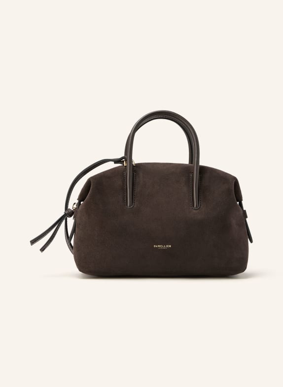 DEMELLIER Handtasche THE SMALL STOCKHOLM DUNKELBRAUN