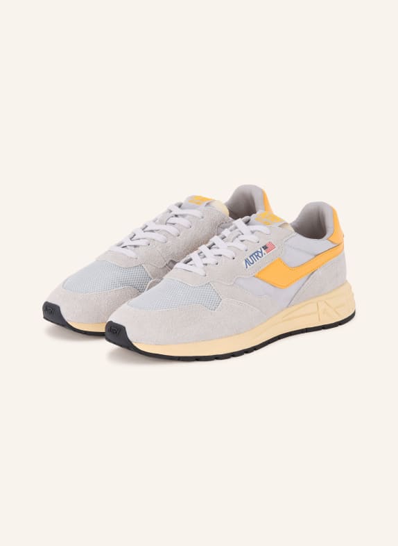 AUTRY Sneaker REELWIND LOW UT BLAUGRAU / HELLORANGE