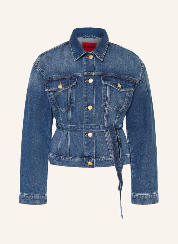 HUGO GIZZIE denim jacket 430 BRIGHT BLUE