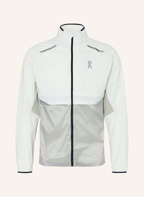 On Laufjacke WEATHER HELLGRAU / GRAU