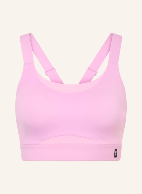 On Sportovní podprsenka PERFORMANCE SVĚTLE FIALOVÁ