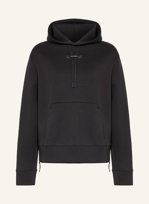 On Mikina s kapucí FOCUS TECH ČERNÁ