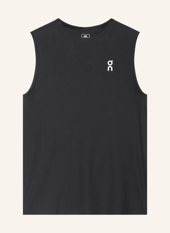 On Tank Top COURT SCHWARZ