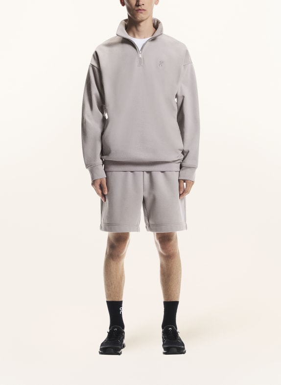 On Sweatshirt met capuchon CLUB COLLECTIVE TAUPE