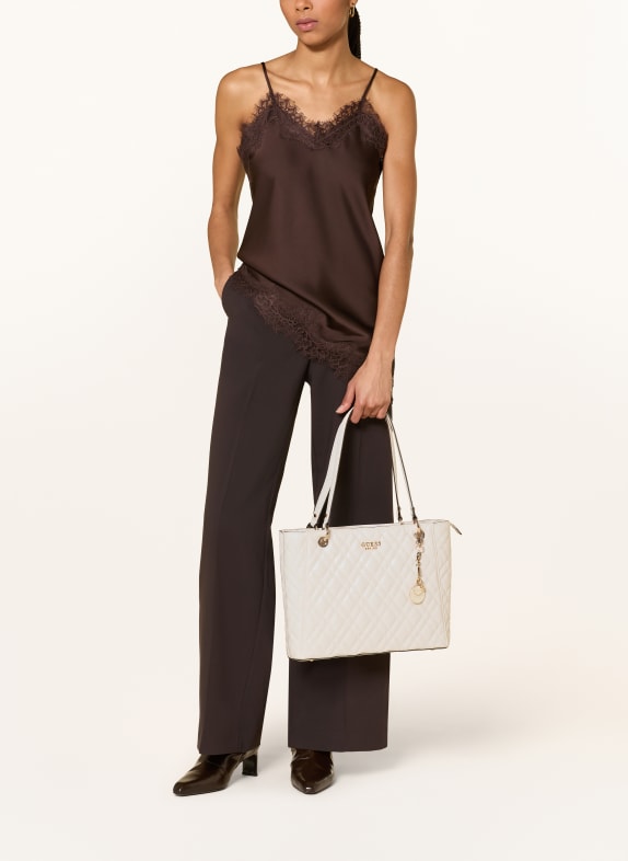 GUESS Shopper ISEMAY NOEL ECRU