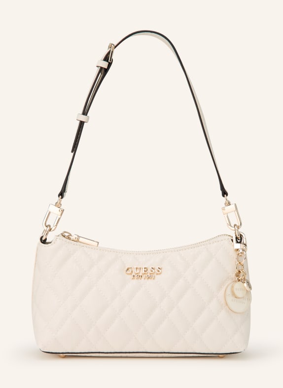 GUESS Schultertasche ISEMAY CREME / GOLD