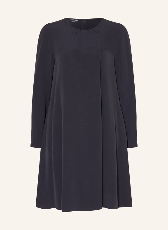 EMPORIO ARMANI Kleid DUNKELBLAU / DUNKELGRAU
