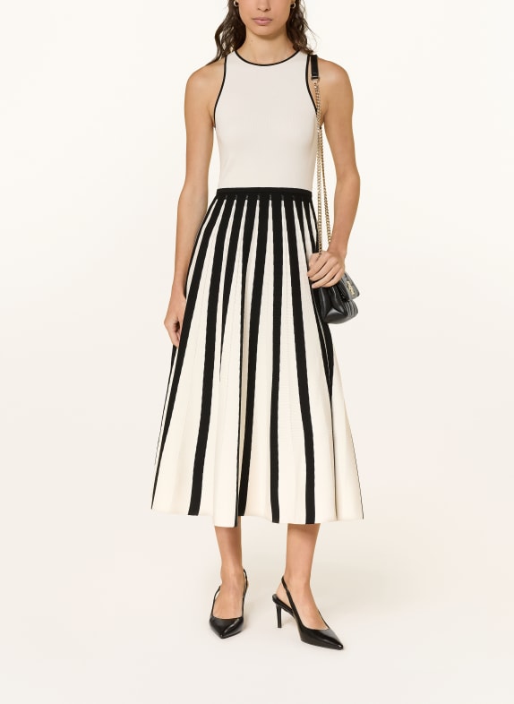 BOSS Šaty FALENDULA REŽNÁ / ČERNÁ