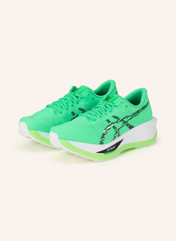 ASICS Laufschuhe SONICBLAST NEONGRÜN / SCHWARZ