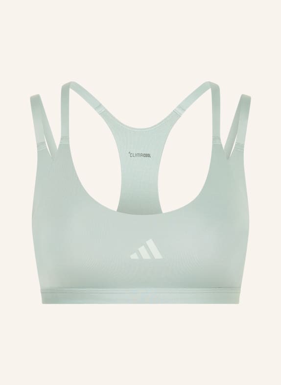 adidas OPTIME STRIPES sports bra MINT