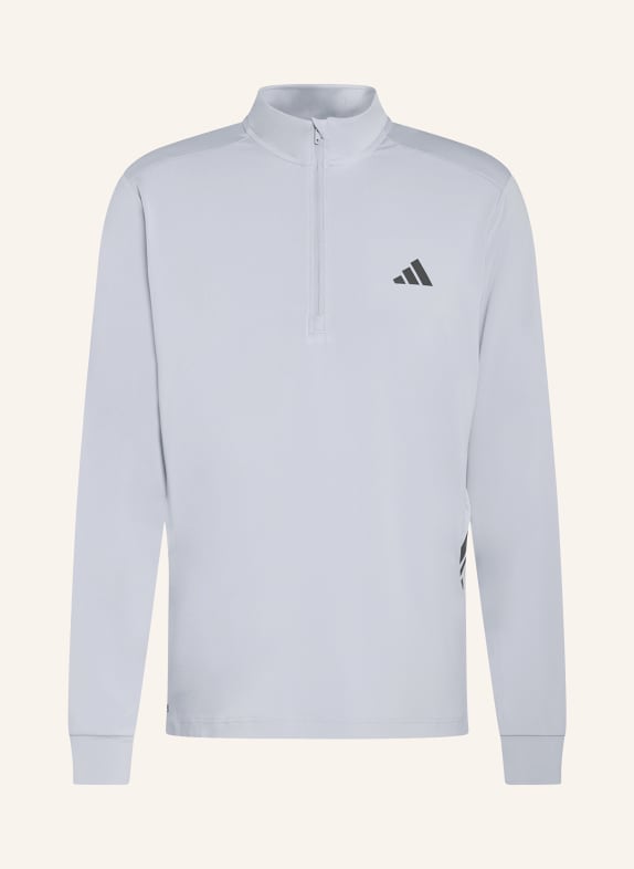 adidas Laufshirt TECH ESSENTIALS BLAUGRAU / SCHWARZ