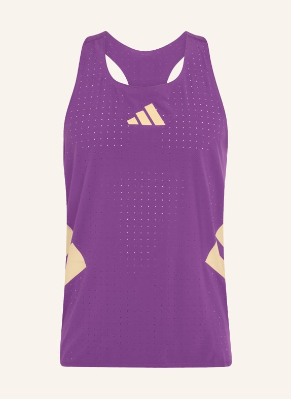 adidas Lauftop ROAD TO RECORDS LILA / CIEMNOŻÓŁTY