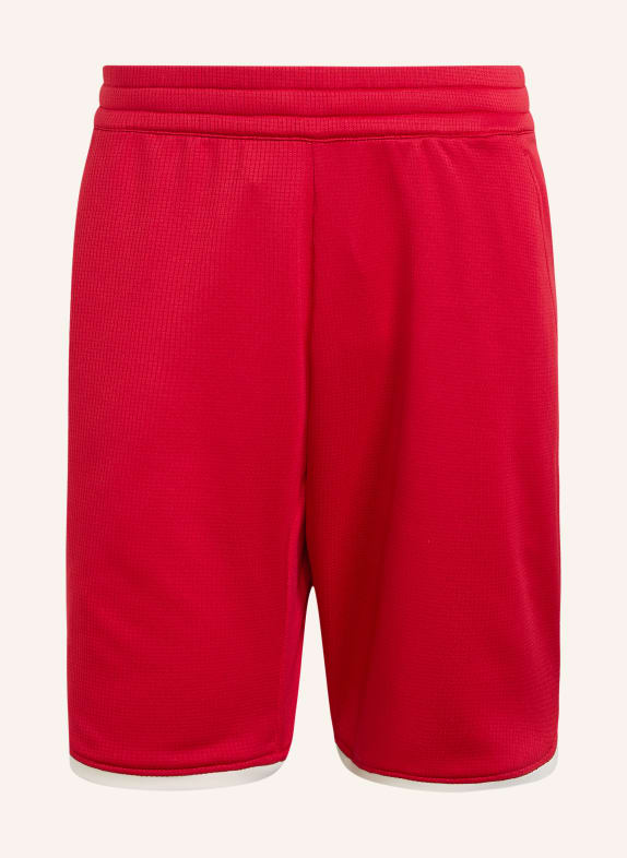 adidas Trainingsshorts HERITAGE ROT / ECRU
