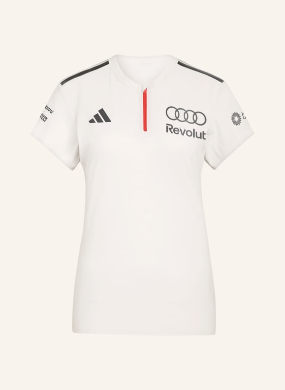 adidas Funkcjonalna koszulka polo AUDI FORMULA ONE TEAM ENGINEERS &amp; MARKETING SZARONIEBIESKI