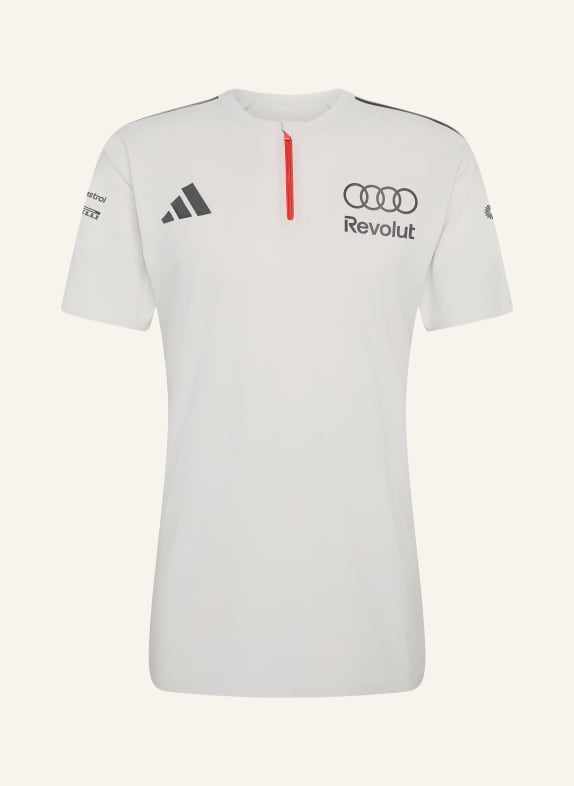 adidas T-Shirt AUDI FORMULA ONE TEAM ENGINEERS & MARKETING HELLGRAU