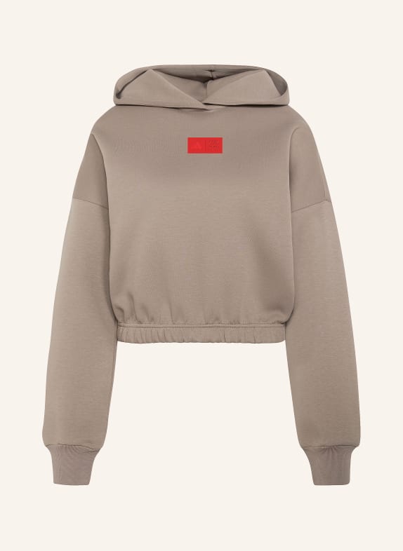 adidas Mikina AUDI FORMULA ONE TEAM ELEVATED ČERNOŠEDÁ