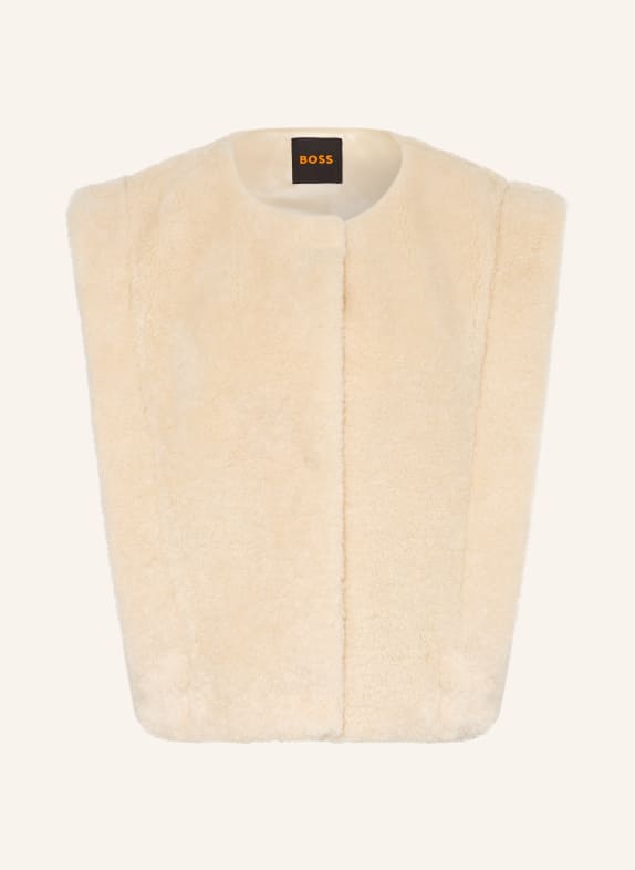 BOSS Kunstfell-Weste COSILA BEIGE