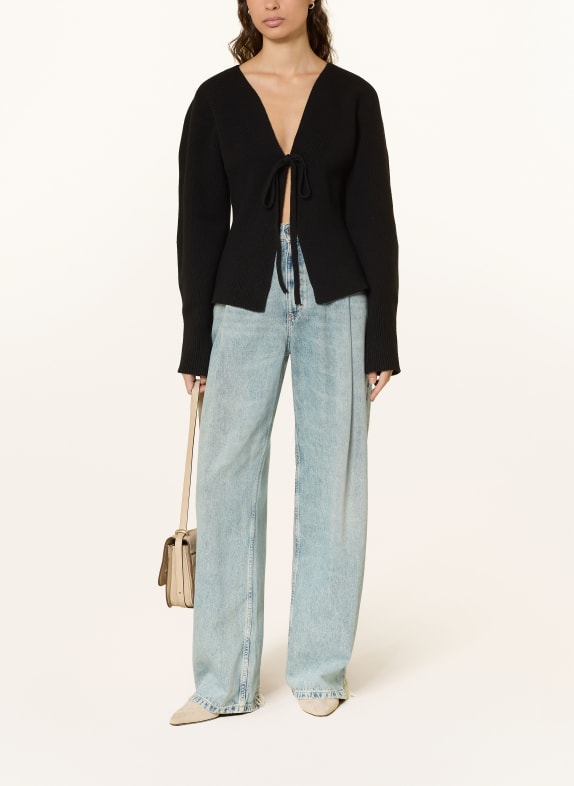 BOSS Vest FUMM ZWART
