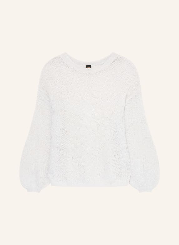 BOSS Svetr FERIGNON TMAVĚ MODRÁ