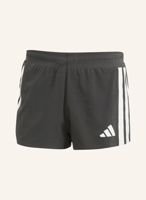 adidas ADIZERO SPLIT 2-in-1 running shorts BLACK