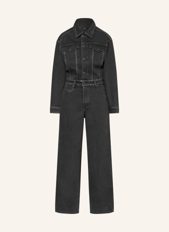 7 for all mankind Džínový kombinéza 1ZN Nightscape With Studs