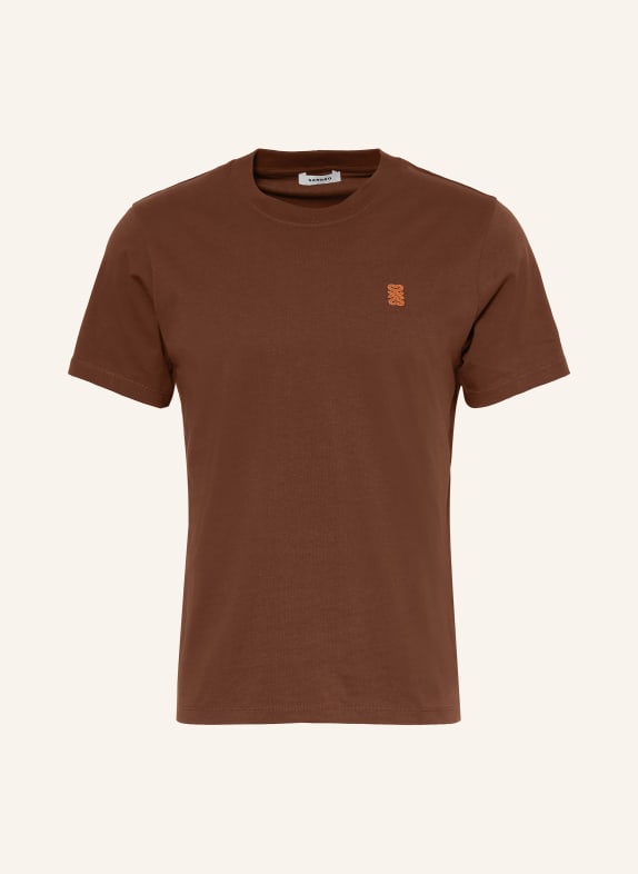 SANDRO T-Shirt BRAUN
