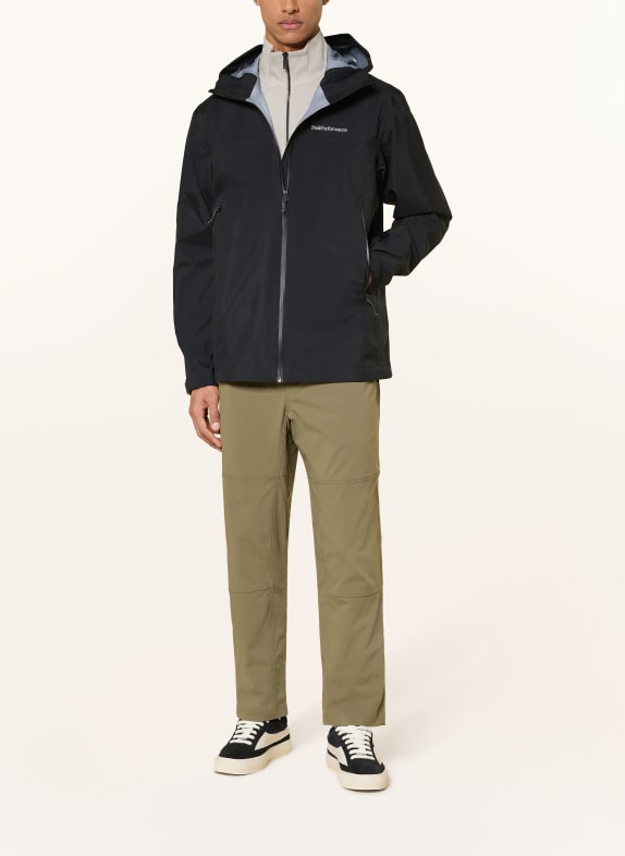 Peak Performance Functionele jas TREELINE GORE-TEX 3L ZWART