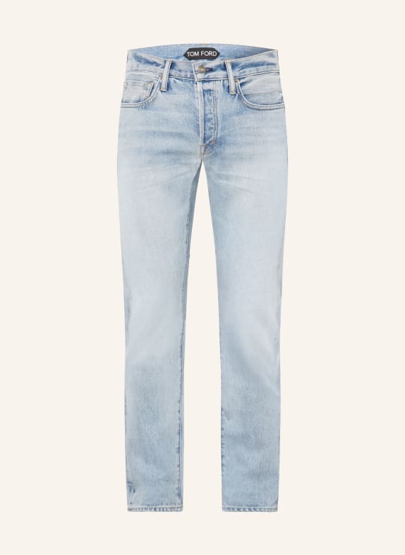 TOM FORD Jeans Straight Fit UAN Pale Blue Denim