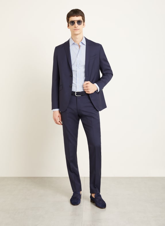 ETRO Overhemd Slim Fit LICHTBLAUW / DONKERBLAUW / WIT