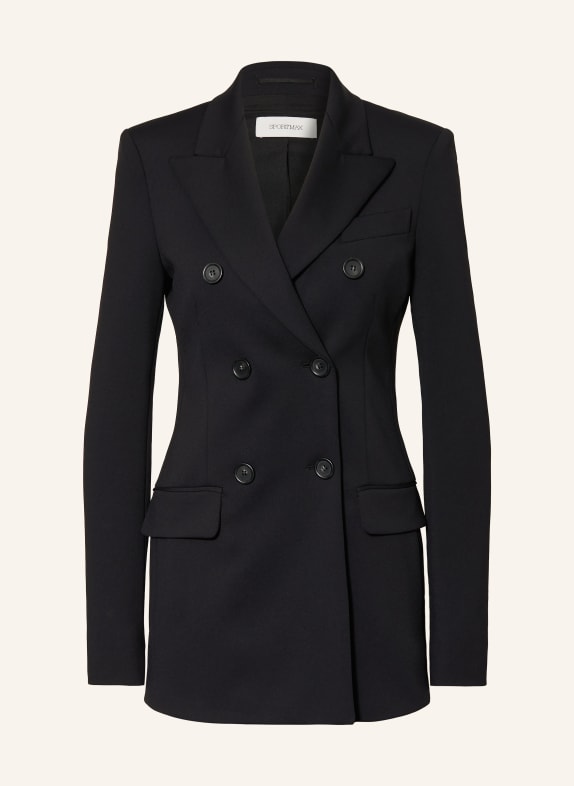 SPORTMAX Jerseyblazer SCHWARZ