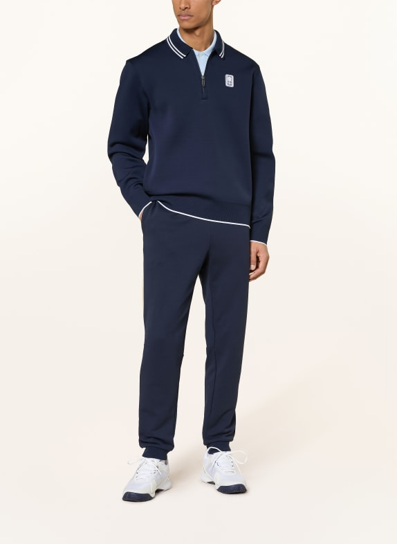 LACOSTE Sweatpolo DONKERBLAUW
